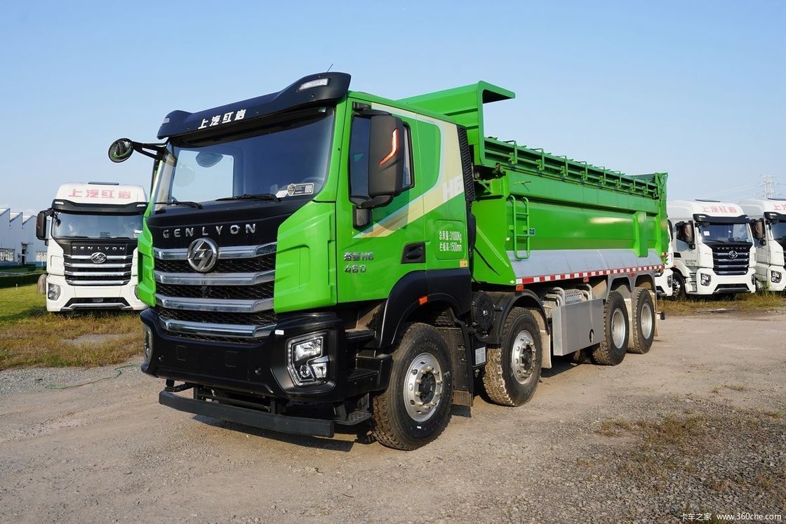 12 ruote Motore diesel LHD RHD 8*4 /6*4 Camionetto di scarico per operazioni di estrazione pesante