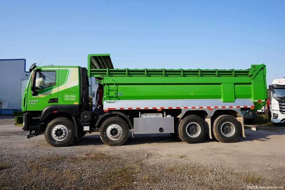12 ruote Motore diesel LHD RHD 8*4 /6*4 Camionetto di scarico per operazioni di estrazione pesante