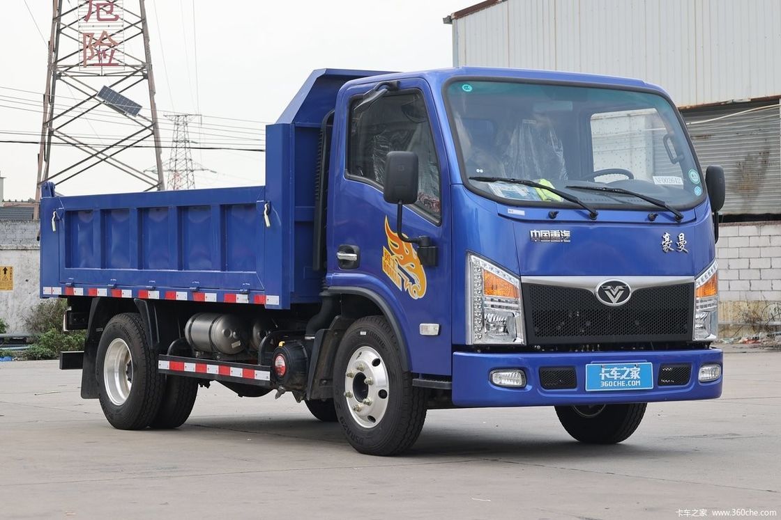 Autocarro con cassone ribaltabile Lhd con motore diesel con guida a sinistra per condizionatore d'aria manuale 220hp 8*4