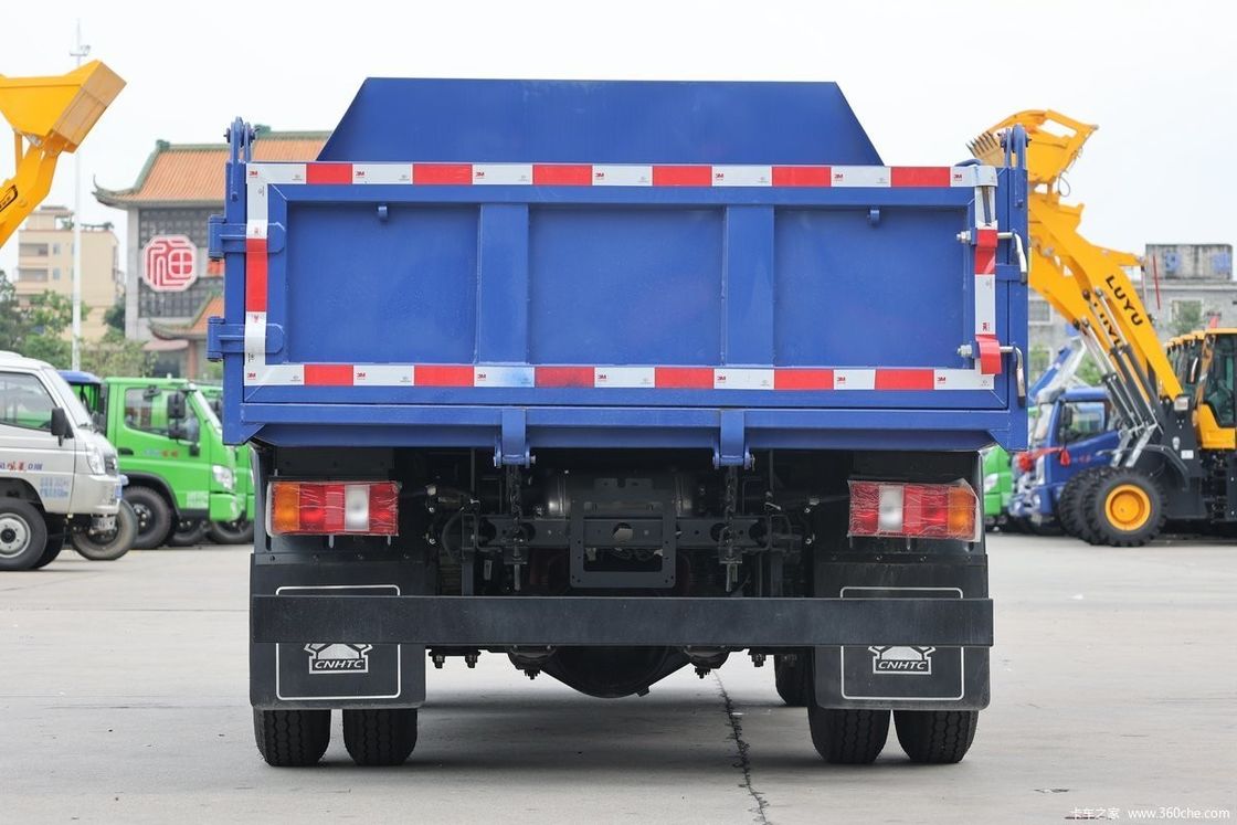 Autocarro con cassone ribaltabile Lhd con motore diesel con guida a sinistra per condizionatore d'aria manuale 220hp 8*4