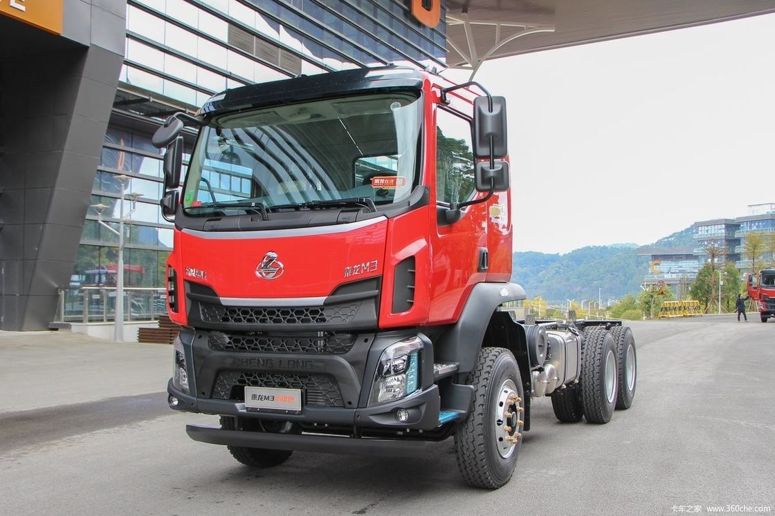6x4 Dongfeng Dump Truck 300 HP per la costruzione Dimensioni L x W x H mm 5921*7895*2545mm