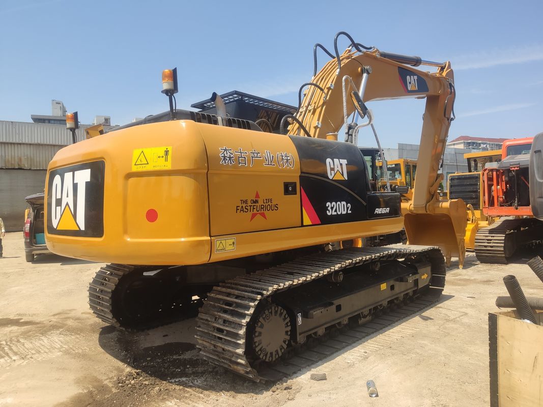 PUMPA ORIGINALE Escavatore Cat 320CL utilizzato per 4001-6000 ore di lavoro nei lavori di costruzione