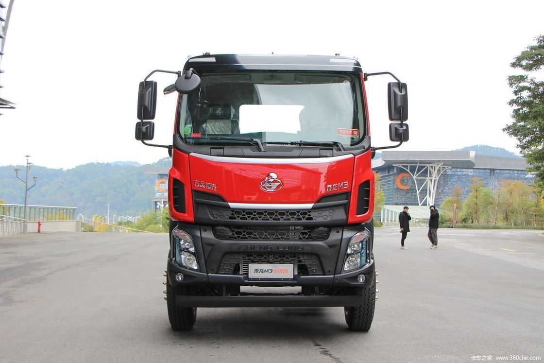 6x4 Dongfeng Dump Truck 300 HP per la costruzione Dimensioni L x W x H mm 5921*7895*2545mm