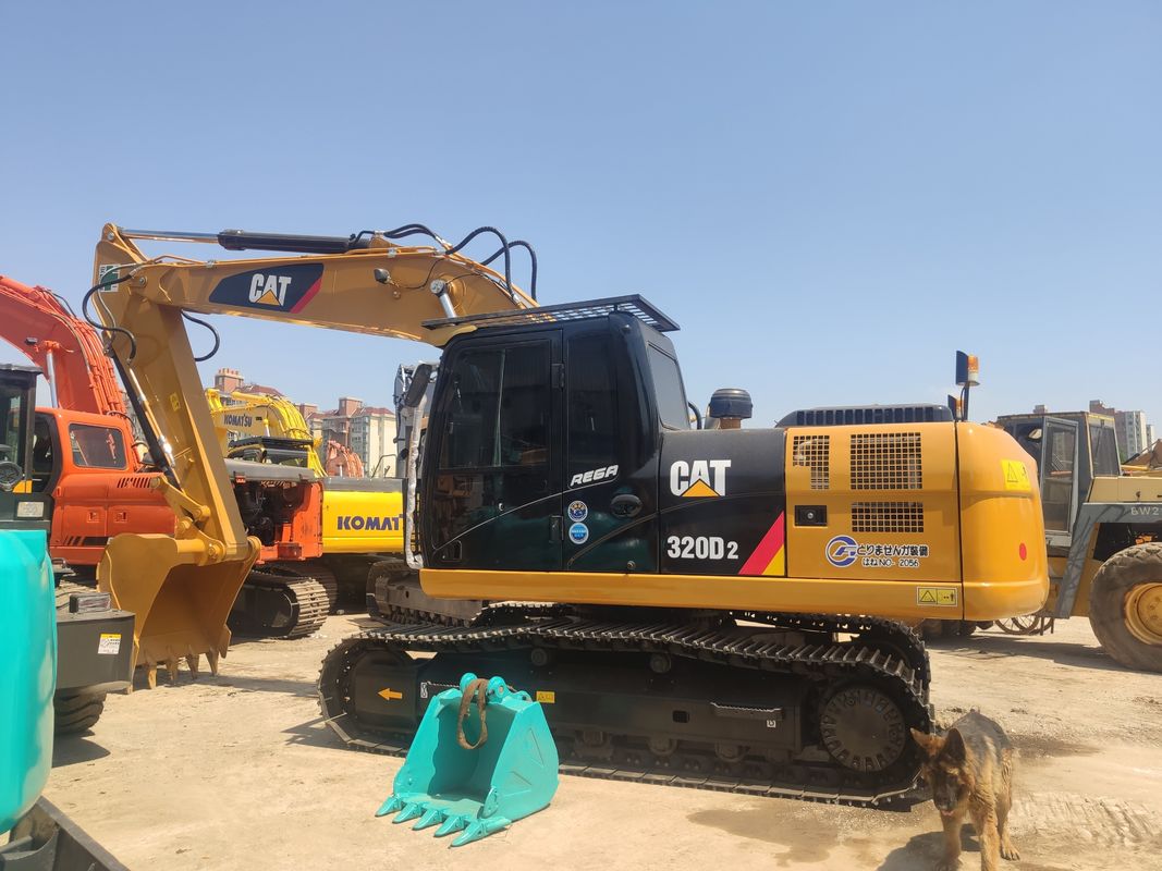 PUMPA ORIGINALE Escavatore Cat 320CL utilizzato per 4001-6000 ore di lavoro nei lavori di costruzione