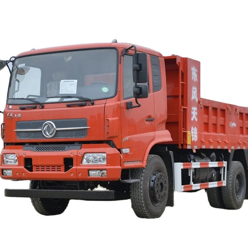 240 HP Dongfeng Dump Truck 4x2 a mano sinistra 2 passeggeri Perfetto per la costruzione