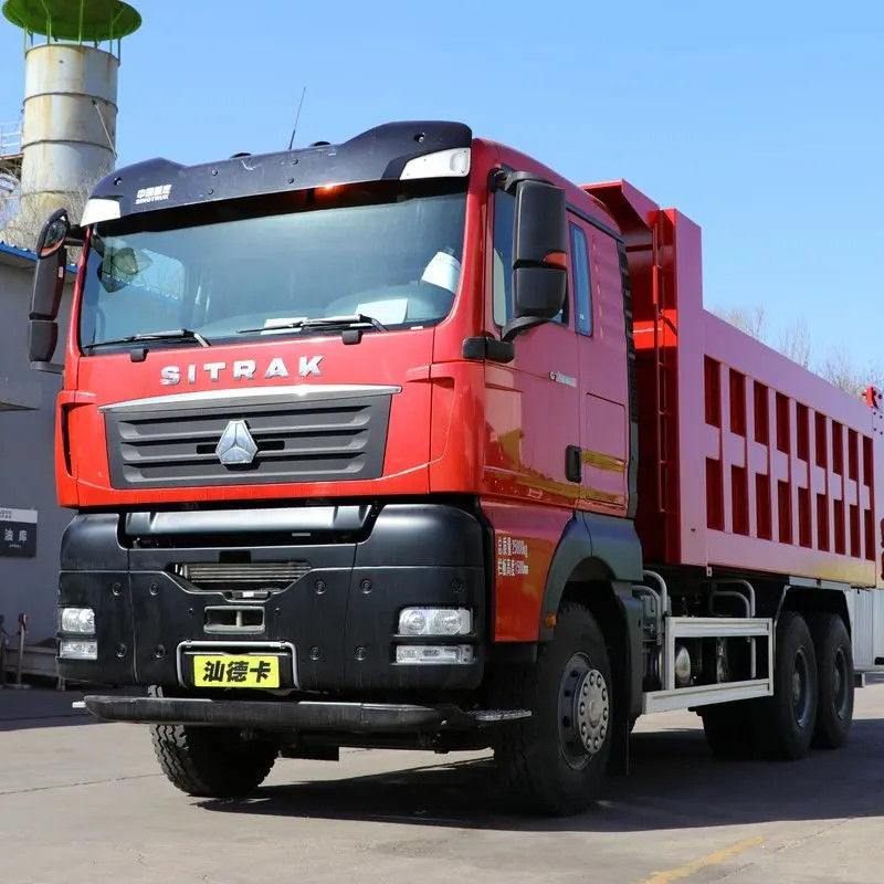 Potenza 351 450 CV SITRAK 6x4 Dump Truck G7 per progetto di costruzione in Africa