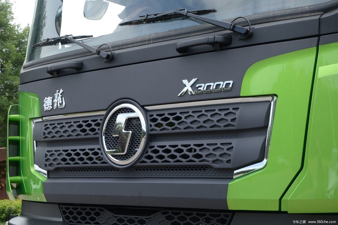 12 ruote Shacman X3000 Dump Truck con standard di emissioni Euro 2 e fotocamera posteriore Nessuna