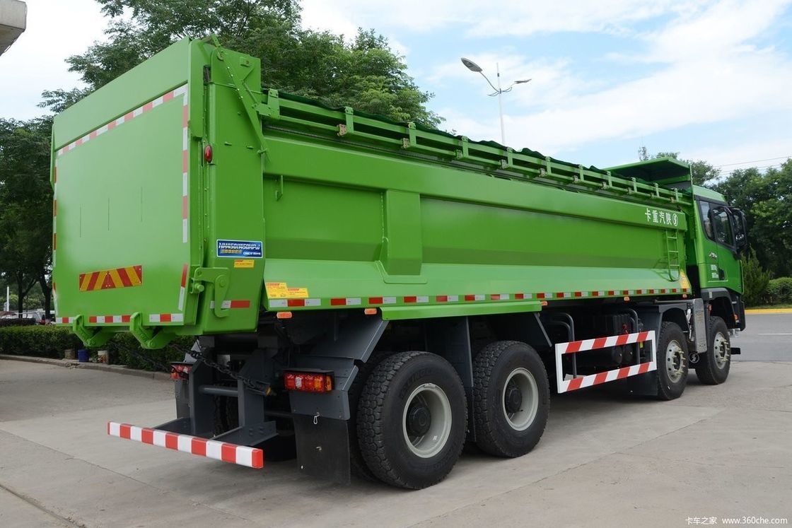 12 ruote Shacman X3000 Dump Truck con standard di emissioni Euro 2 e fotocamera posteriore Nessuna