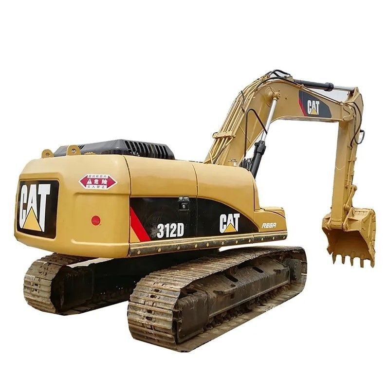 90% Caterpillar Cat 312D Crawler Excavator in buone condizioni per macchine da costruzione