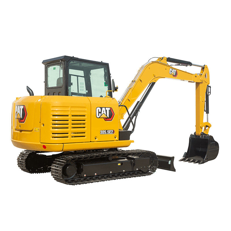 5500 kg Peso di esercizio Bottone 1.0-1.5 Macchine per la costruzione CAT 305.5 E2 Escavatore