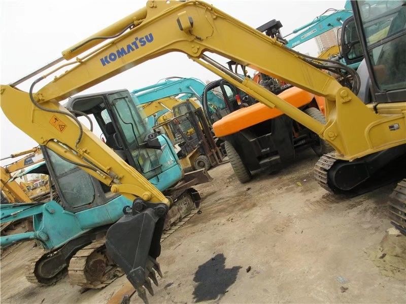 Colore originale in buone condizioni Komatsu PC55 Mini Track Used Caterpillar Excavator