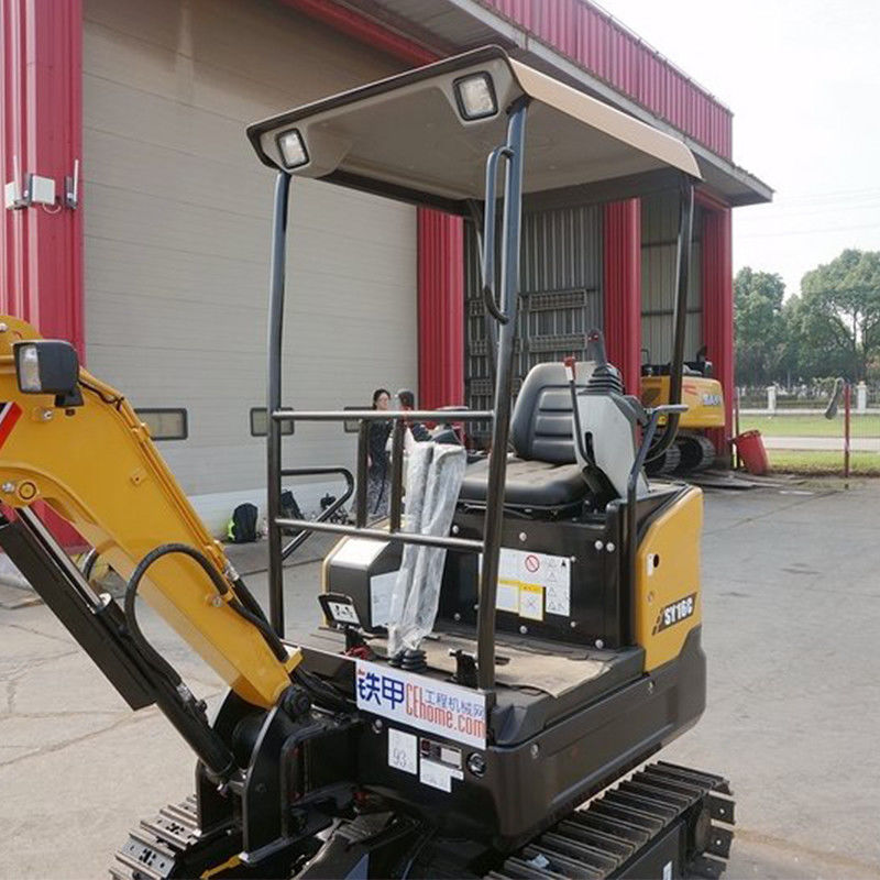 Mini escavatore da 1 tonnellata SY16C da 1850 kg con motore Yanmar e punto vendita unico