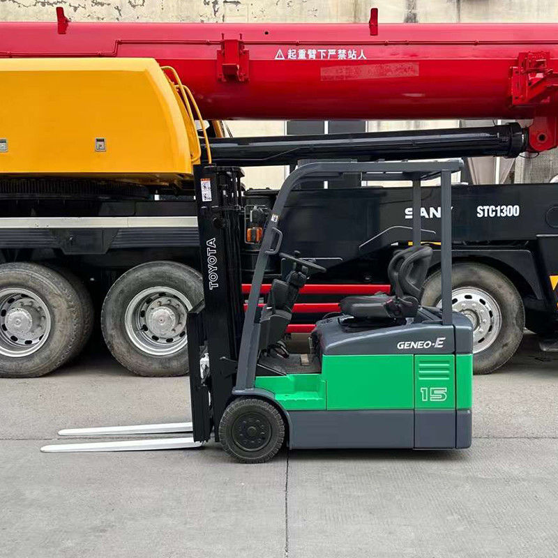 Forchettino elettrico verde da 1,5 tonnellate Orari di lavoro 0-2000 Facile da mantenere