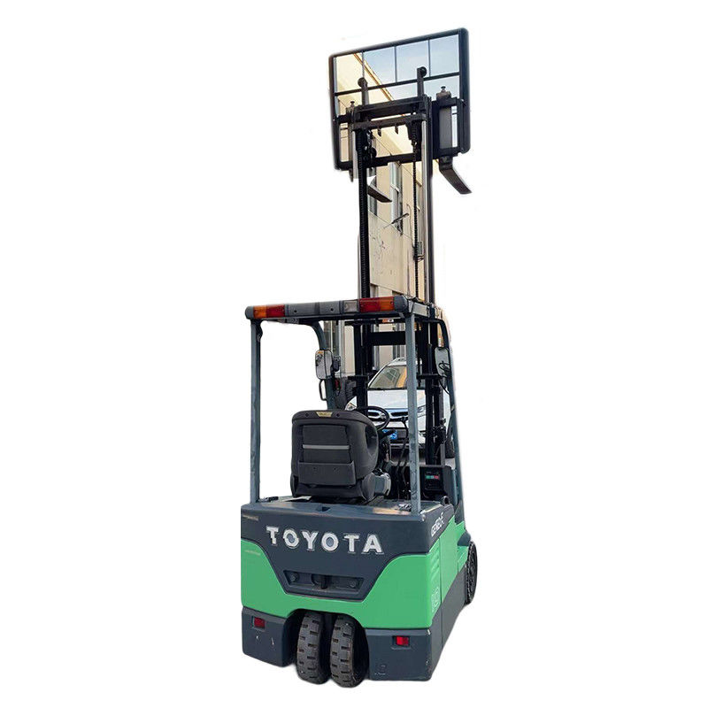 Usato Toyota 1 tonnellata carrello elettrico 48V Lunghezza della forchetta 1070 Manipolazione dei materiali in magazzino