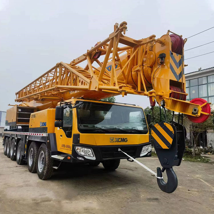 Giallo 50 tonnellate gru idraulica usata per camion QY25K5-I QY25KD QY25K 33m altezza di sollevamento