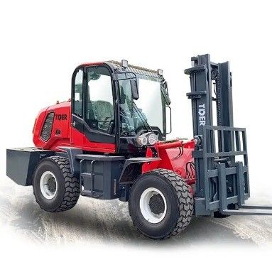 Capacità di carico di 3000 kg TDER 4WD tutto terreno con motore Isuzu o Cummins EPA