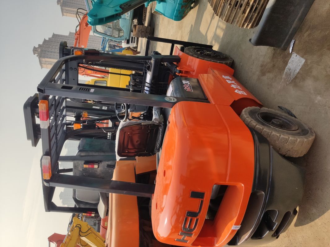 3 tonnellate di carrello elettrico HELI di seconda mano colore originale e capacità nominale di sollevamento 5 tonnellate