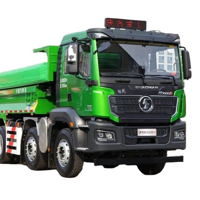 6x4 400 HP Shacman Dump Truck con motore 8L e 12.00R20 pneumatici 18PR