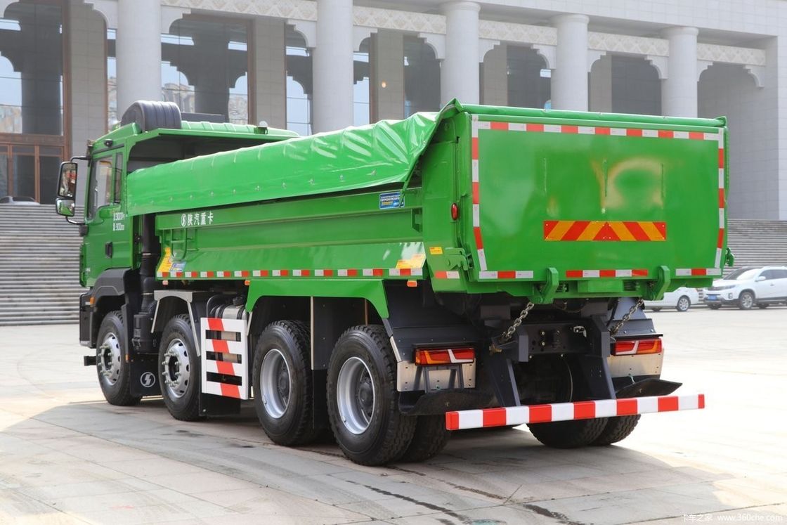 6x4 400 HP Shacman Dump Truck con motore 8L e 12.00R20 pneumatici 18PR