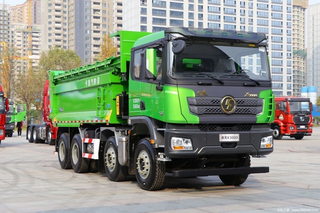 ABS Sì 12 ruote 8*4 400 CV Shacman Delong X3000 Dump Truck Construction Standard Version