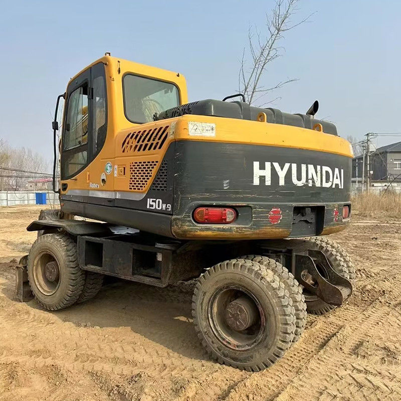 Hyundai Origin Excavator a ruote usate 150W-9 Escavatori in vendita
