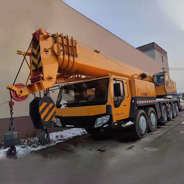 100 tonnellate QY100K Granello zoomlion usato con tipo di gru telescopica a gomma dritta