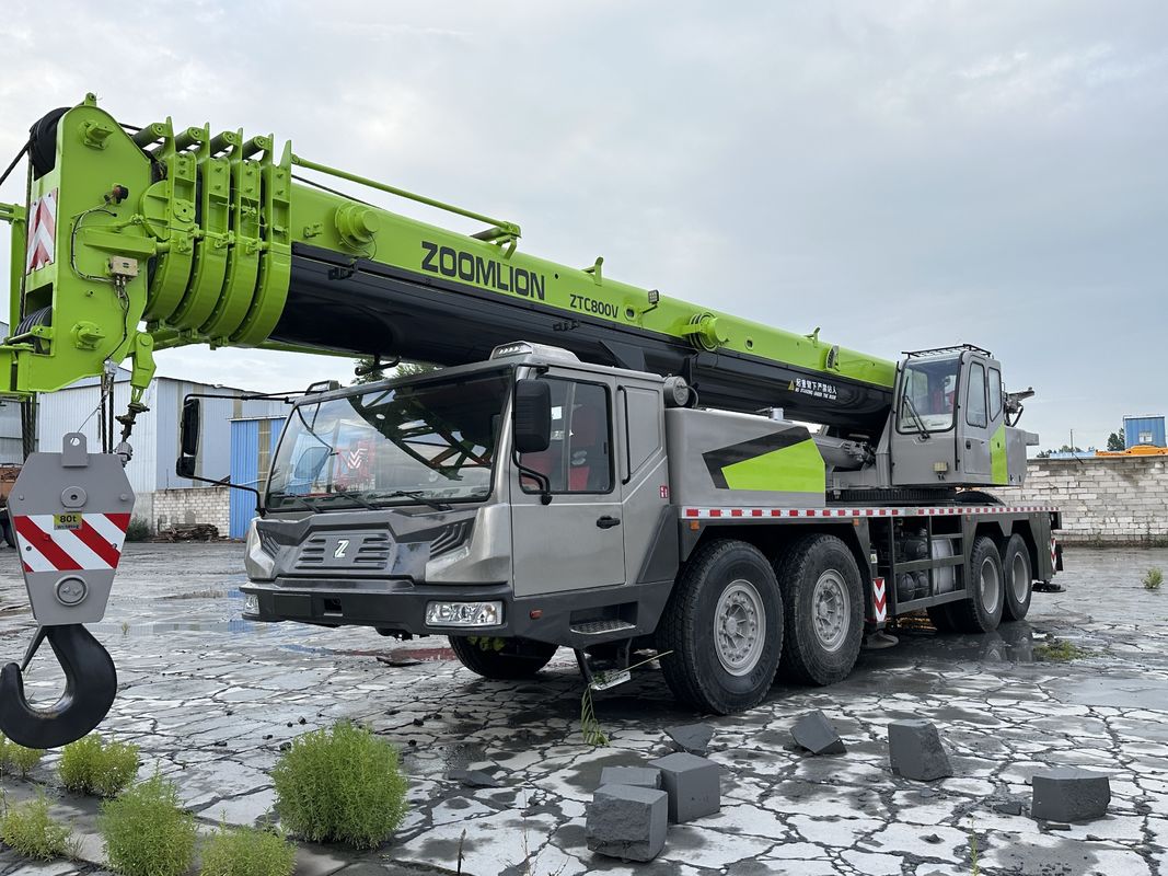 Buone condizioni Edificio 80 tonnellate Zoomlion Cran Truck Cran usato Max. Altezza di sollevamento Altro