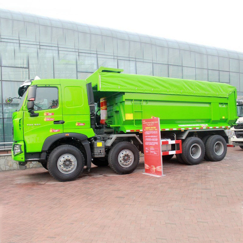 2016-2018 Anno Usato Howo Tipper Truck 8x4 Guida camion senza telecamera posteriore