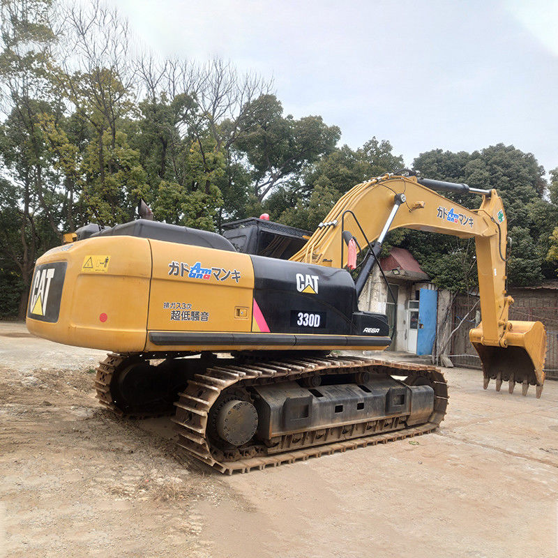 1.4-2.0m3 Capacità del secchio CAT 330D Escavatore 33 tonnellate Peso della macchina per industria pesante