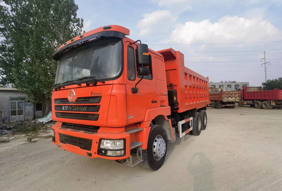 380 HP Shacman F3000 8X4 12 pneumatici 40 tonnellate Used Dumper Tipper Truck con 10 marcia in avanti