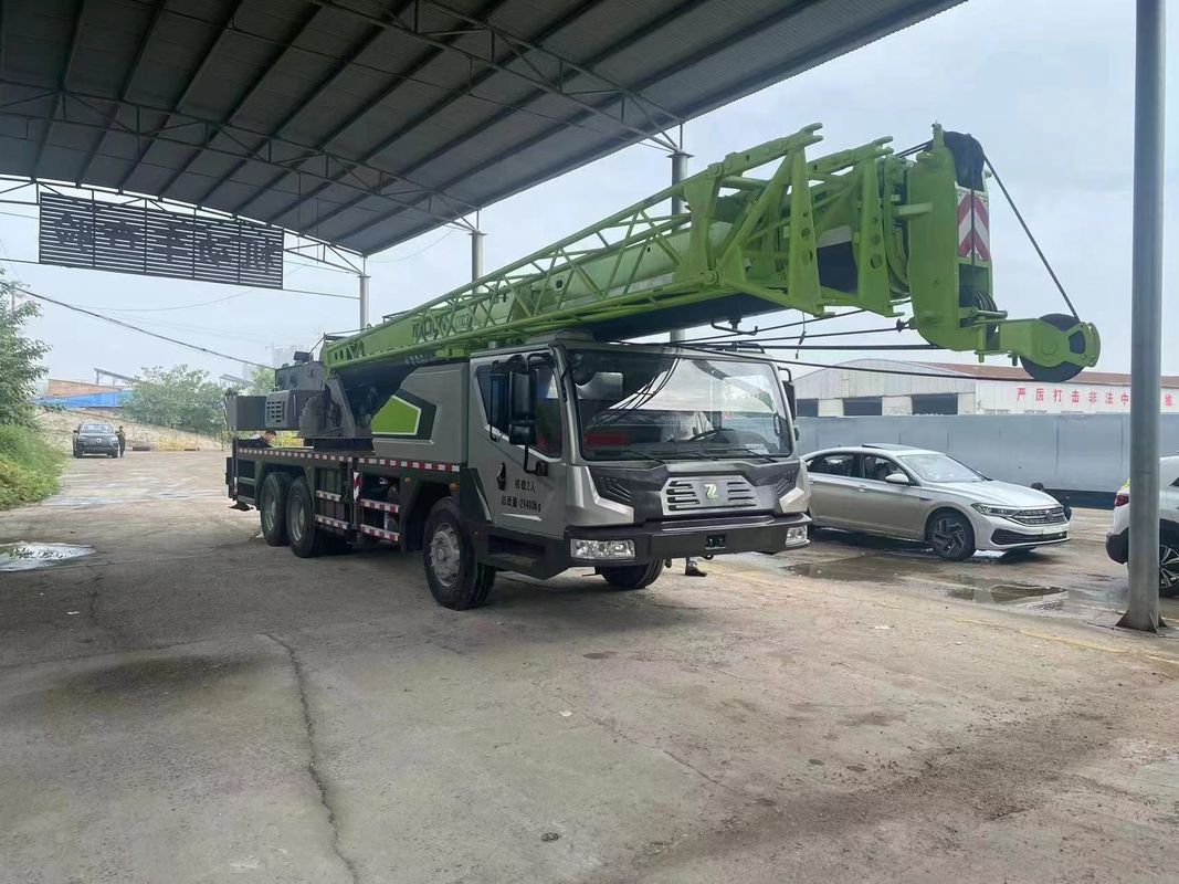 Zoomlion Mobile Crane Truck 25T Crane usata con 25TON Max. Carico di sollevamento in verde