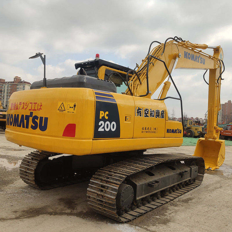 Escavatore a trascinatore Komatsu PC200 PC220-8 in buone condizioni con motore originale