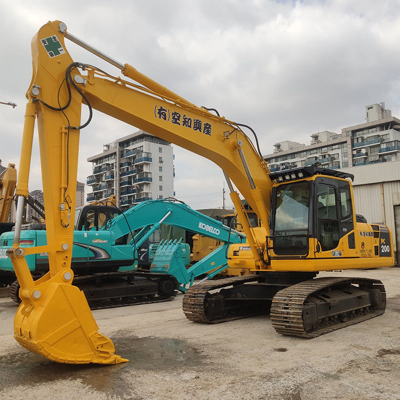 Escavatore a trascinatore Komatsu PC200 PC220-8 in buone condizioni con motore originale