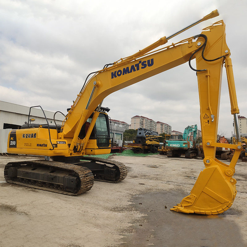 Escavatore a trascinatore Komatsu PC200 PC220-8 in buone condizioni con motore originale