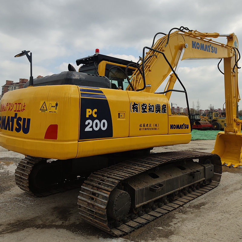 Escavatore a trascinatore Komatsu PC200 PC220-8 in buone condizioni con motore originale