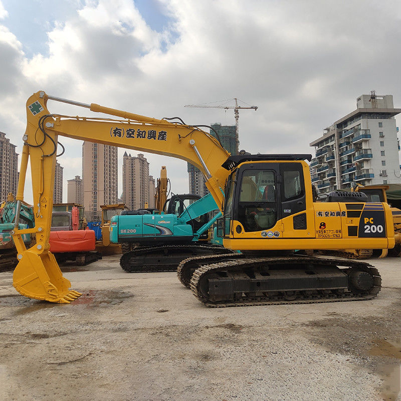 Costruzione 2017 Usato Komatsu PC200-8 Crawler Excavator con 110 e 110 Capacità