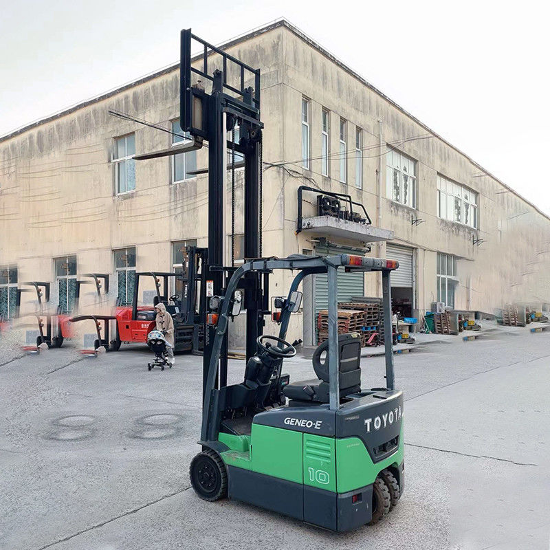 Camion elevatore elettrico Montacargas resistente con capacità di carico di 3 t e altezza di sollevamento di 3 m