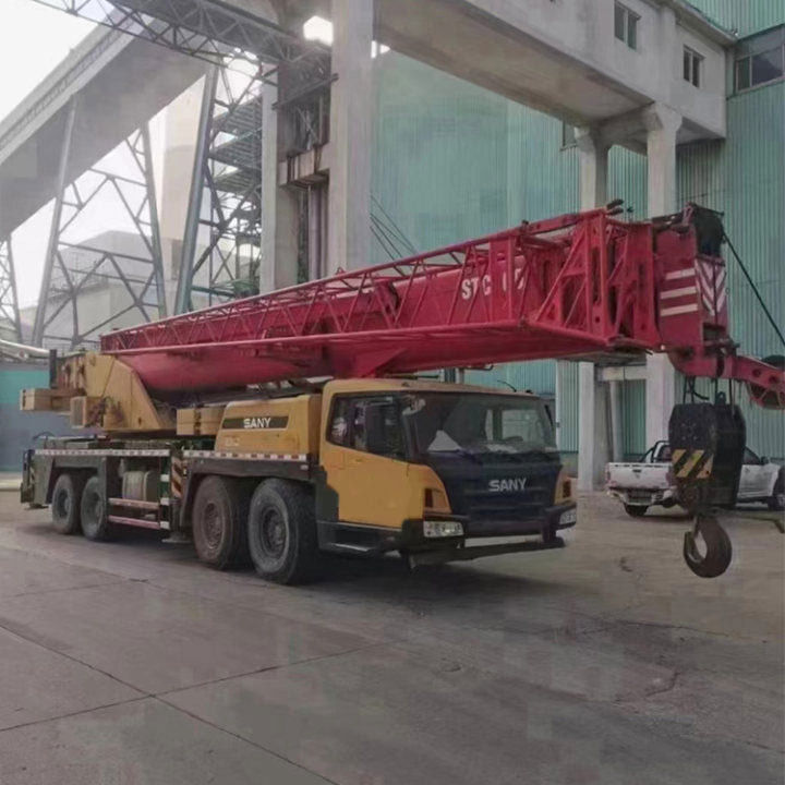 STC800 80 tonnellate di gru per camion usate 75 tonnellate di gru mobili Sany originali