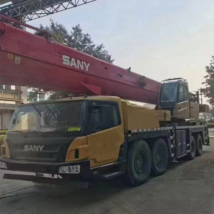 STC800 80 tonnellate di gru per camion usate 75 tonnellate di gru mobili Sany originali