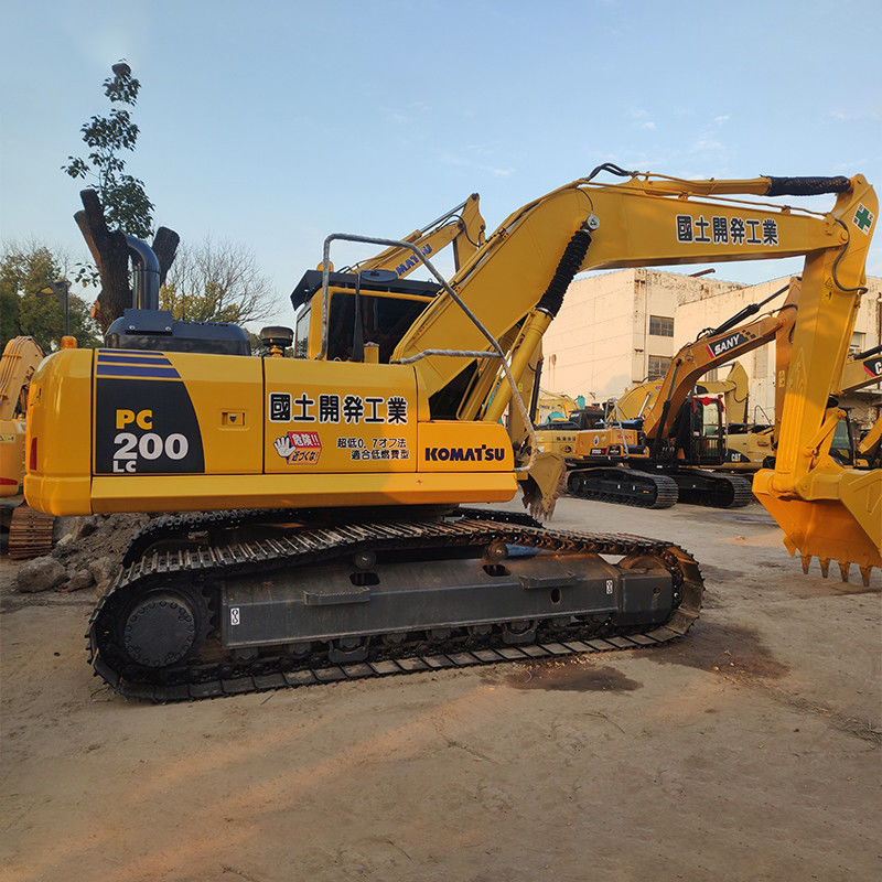 2017 Anno usato Komatsu PC200 escavatore 20 tonnellate Crawler escavatore con motore originale