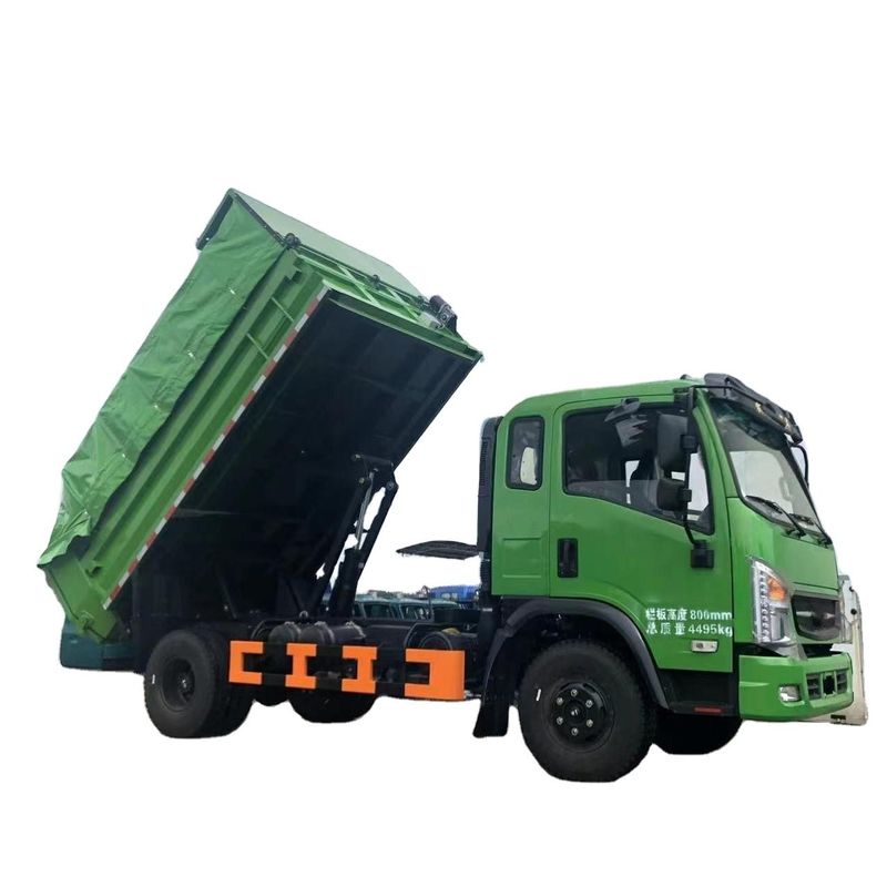156 CV EURO-V Emission Light Dump Tipper Truck in tipo di carburante diesel senza controllo di velocità