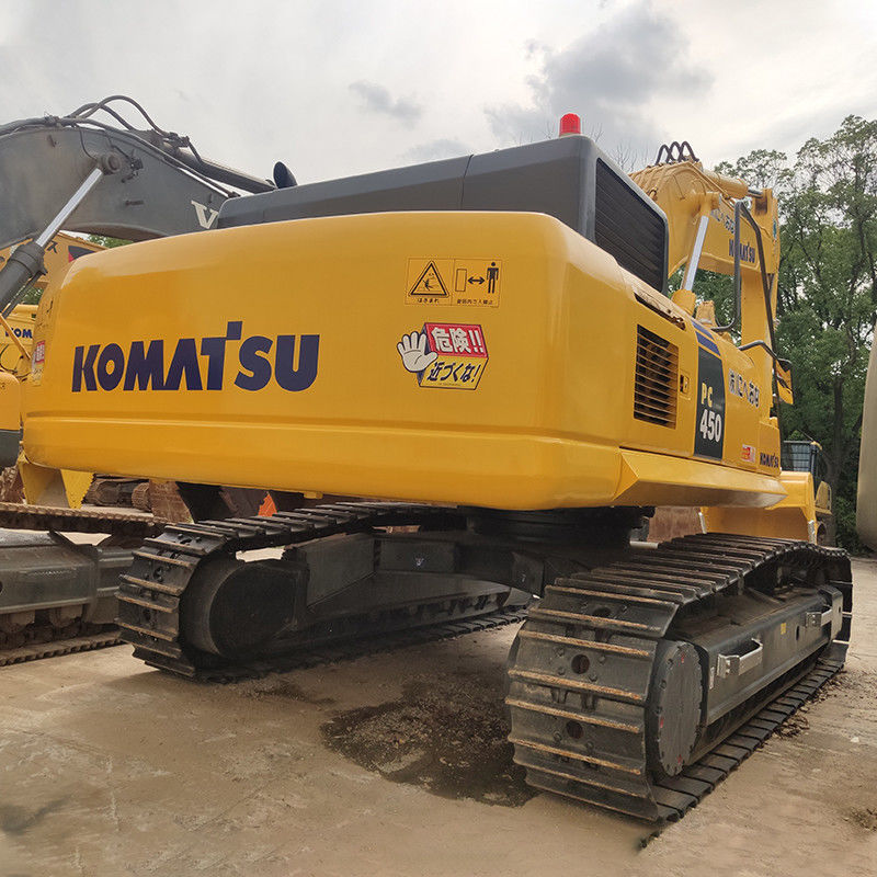 2016-2020 Usato Komatsu PC450-8 Grandi escavatori da galleggiamento da 45 tonnellate con altre pompe idrauliche
