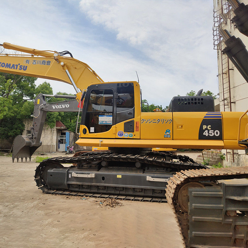 2016-2020 Usato Komatsu PC450-8 Grandi escavatori da galleggiamento da 45 tonnellate con altre pompe idrauliche