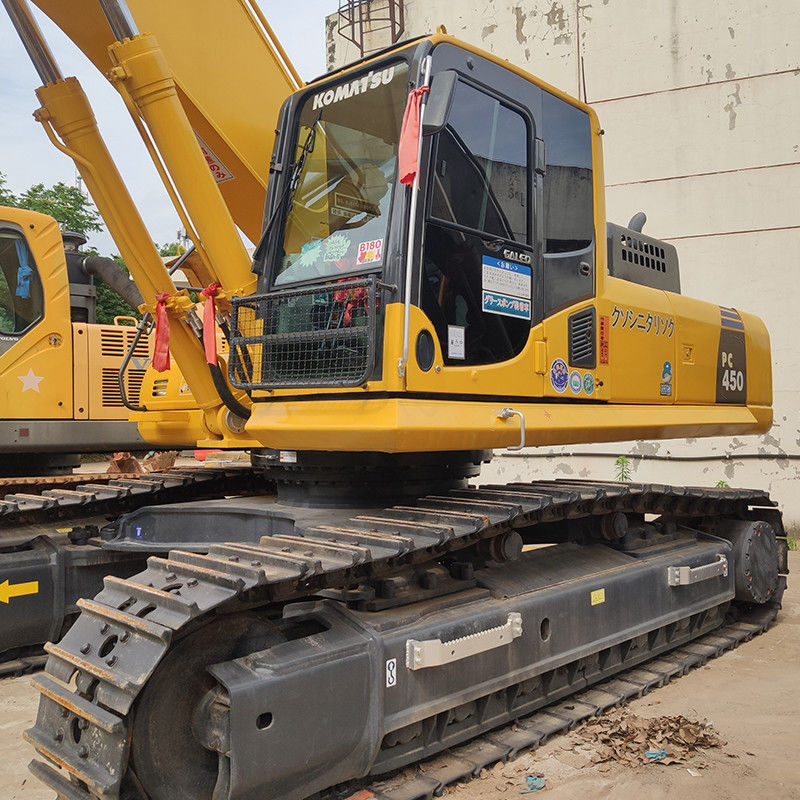 2016-2020 Usato Komatsu PC450-8 Grandi escavatori da galleggiamento da 45 tonnellate con altre pompe idrauliche