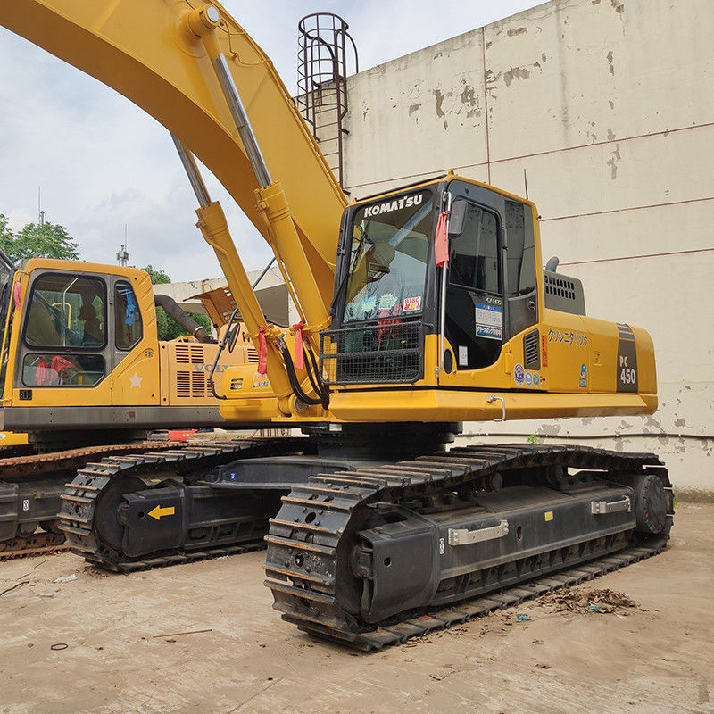 2016-2020 Usato Komatsu PC450-8 Grandi escavatori da galleggiamento da 45 tonnellate con altre pompe idrauliche