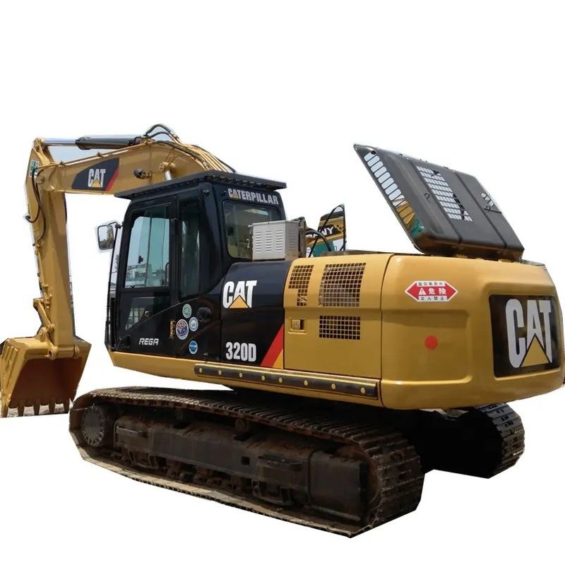 2021 Used Caterpillar Excavator CAT 320D2 Crawler Excavator 20 tonnellate di peso operativo