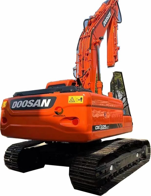 Radiale di scavo massimo 10705 mm 110 kw Buone condizioni Escavatore Doosan DX225 LC Crawler Digger