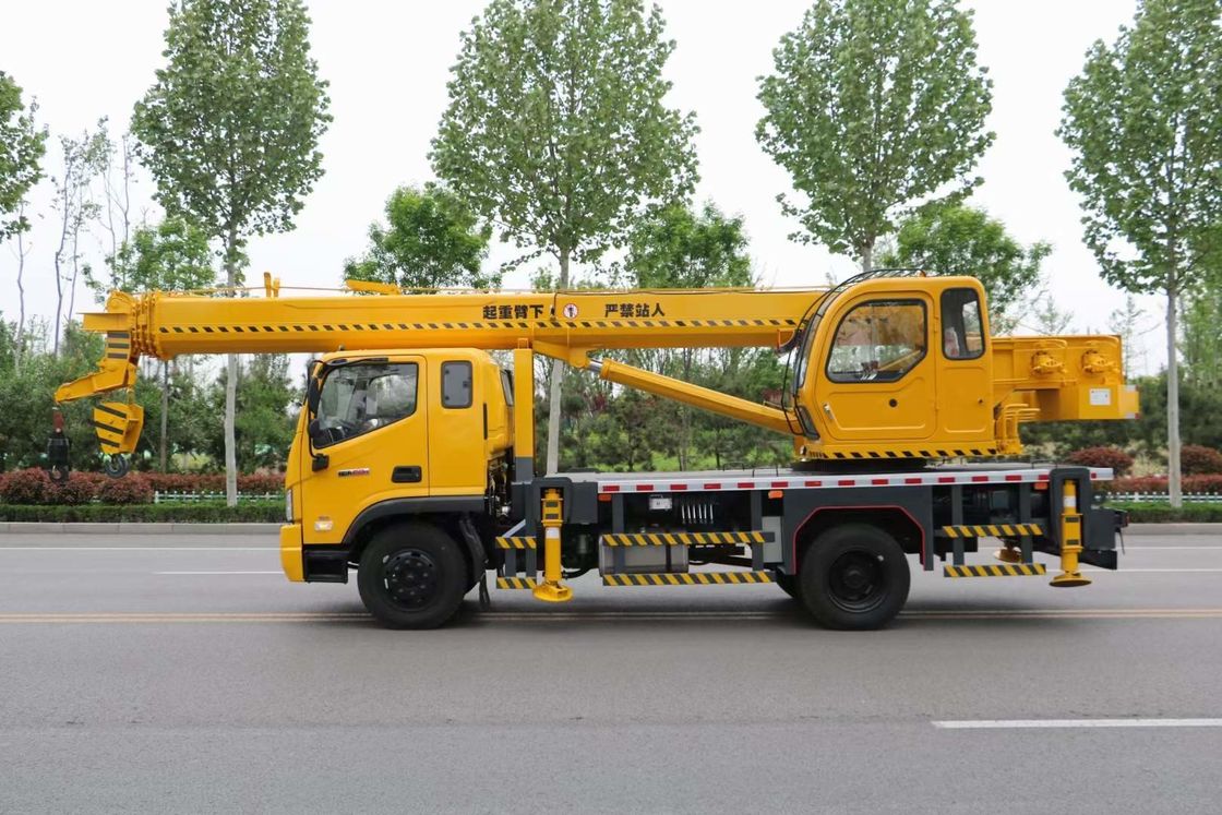 Potenza 160 CV giallo 12-15 tonnellate gru attrezzature di sollevamento camion gru usato gru camion