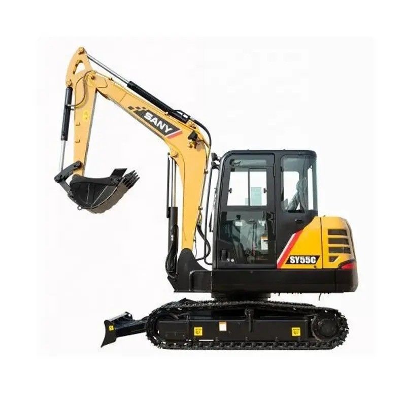 Sany Used Excavator SY55C Pro con motore originale e 5780 kg di peso della macchina