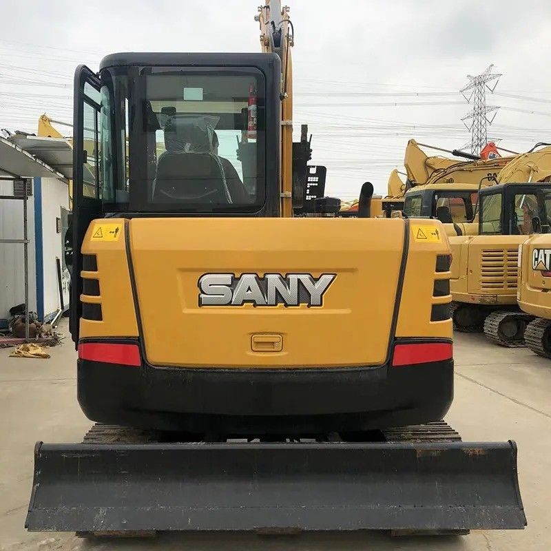 Sany Used Excavator SY55C Pro con motore originale e 5780 kg di peso della macchina